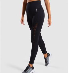 Gymshark Black Energy + Seamless Leggings